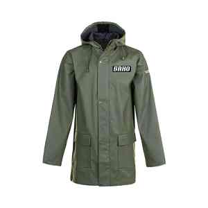 Chaqueta impermeable ligera GAA para entrenamiento de equipo con forro transpirable impermeable y capucha con cremallera OEM MOQ Pakistán - Product Image 6