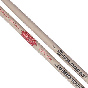 Baqueta Solobeat 7A de Roble Natural Personalizada con Punta de Bola (Diámetro 1.37cm Altura 39.37cm) ID - Product Image 4