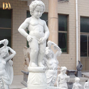 야외 대리석 오줌 소년 동상 판매 <span class=keywords><strong>Manneken</strong></span> <span class=keywords><strong>Pis</strong></span> 분수 정원 장식 장식 - Product Image 5