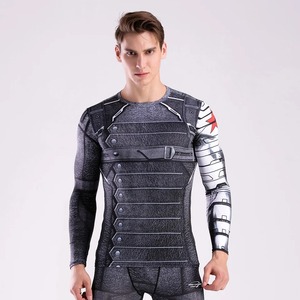 Summer 3D Print New <b>Compression</b> <b>Shirt</b> Rashguard Bodybuild Cross Short Sleeve Jiu Jitsu MMA Fitness Quick Dry Tights Rash Guard - Product Image 2