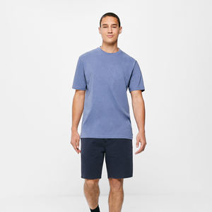 Fabricante de Camisetas Streetwear, Camisetas Extra Grandes de Algodón Liso de Primera Calidad, 220 Gsm, Camisetas Extra Grandes para Hombre - Product Image 6