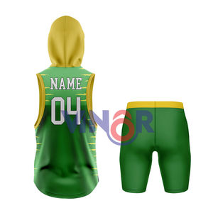 Ensemble d'uniformes de football 7 contre 7, drapeau américain, uniformes de football à capuche 7 contre 7, uniformes de compression de football 7v7, uniformes personnalisés, service OEM - Product Image 6