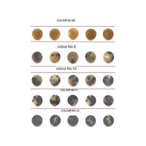 Botones de Cuerno de Búfalo Tallados a Mano, Color Natural, Duraderos, Cuerno Real para Accesorios de Ropa - Product Image 3