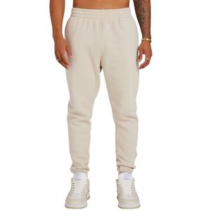Pantalón de sudor con etiqueta de avena para hombre Ajuste relajado Algodón polar cepillado Ajuste suave Tobillo acanalado y cintura Ropa de invierno duradera - Product Image 2