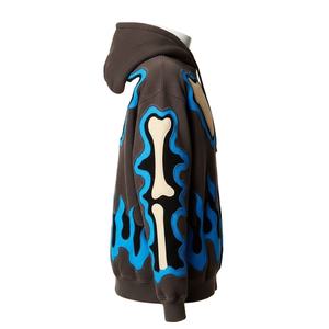 เสื้อฮู้ดดี้ปักลายหรือพิมพ์ลายนูน 100% ผ้าฝ้าย ดีไซน์พรีเมียม ทันสมัย เหมาะสำหรับใส่ลำลองหรือสตรีทแวร์ สำหรับทุกเพศ - Product Image 3