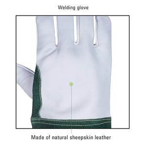 Gants de soudage Tig de qualité supérieure/gants de soudage en peau de chèvre/meilleurs gants de soudage en cuir de chèvre - Product Image 5