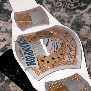 Ceinture de championnat en métal personnalisable, design léger, marque personnalisée, matériaux durables pour les matchs de lutte, les cérémonies de remise de prix - Product Image 3