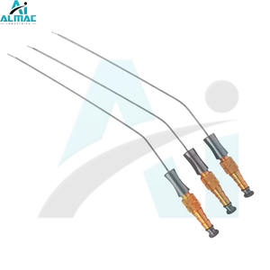 Acero inoxidable oro mango garganta nariz oído tubos instrumentos quirúrgicos tubo médico Frazier tubo de succión instrumento médico - Product Image 4