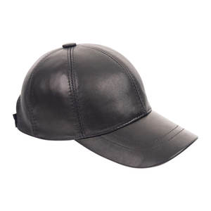 Casquette de baseball unisexe en cuir véritable 100% style sportif en cuir de mouton avec sangle arrière réglable pour hommes et femmes - Product Image 4