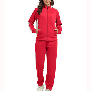 Survêtements de sport zippés vierges pour femmes, haute qualité, respirants, design unique, tissu extensible, survêtement pour femmes chez Nurak - Product Image 5