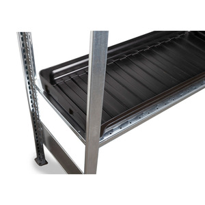 Vasca di contenimento piccola pro-line in polietilene (PE), senza griglia, 20 litri, 995x395x90 - Product Image 5