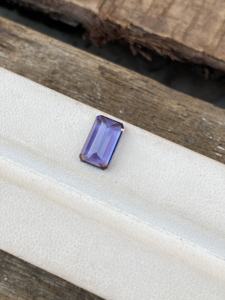 Piedra de corte esmeralda Octágono de tanzanita Natural Bio Color de grado AAA, 2,11 quilates, excelente lupa de Color de zoisita, joyería limpia - Product Image 6