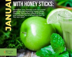 แพ็คเก็ตเพื่อสุขภาพประจำวันสำหรับผู้ใหญ่ที่ช่วยบำรุงผิวดีท็อกซ์ทำความสะอาดน้ำผึ้งสกัดจากสมุนไพรธรรมชาติ - Product Image 6