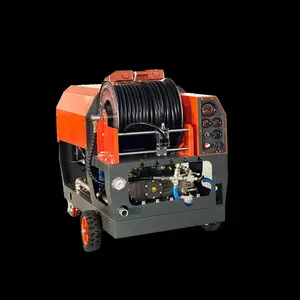 Amjet beliebte hochdruck-abwasserrohre-reinigungsmaschine kommunale hohe leistung diesel-abwasserreinigungsmaschine