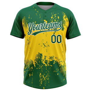 Camisetas de Béisbol Hipster con Logotipo Personalizado por Transferencia de Calor, Uniformes Deportivos Unisex, 100% Poliéster, Transpirables y de Secado Rápido - Product Image 4