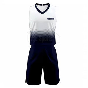 Uniformes de Voleibol Deportivos de Exterior de Secado Rápido y Transpirables de Poliéster 100% con Impresión de Logotipo Personalizado de Alta Calidad - Product Image 2