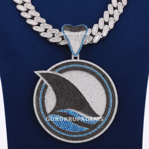 Colgante de Cadena con Diseño Náutico de Velero, Plata de Ley 925 de Lujo, Cultivado en Laboratorio, Aspecto de Diamante de Alto Brillo, Joyería de Regalo - Product Image 4