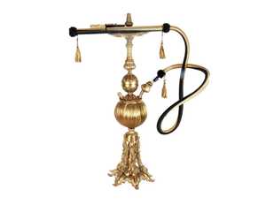 Cachimba Egipcia de Lujo Más Vendida, Hecha a Mano con Técnica de Lacado en Latón, Tipo Recto Mini, Diseño Antiguo de Primera Calidad, Farida - Product Image 4