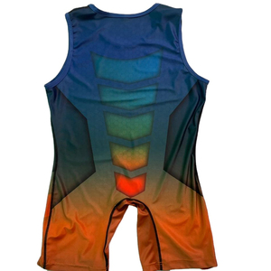 Camisetas de lucha libre sublimación personalizadas de alta calidad para hombres y mujeres camisetas de lucha juvenil baratas al por mayor posición de logotipo frontal - Product Image 2