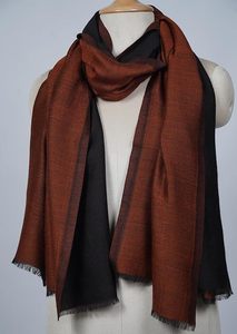 Luxury Women Cashmere Fine Wool Reversible <b>Wrap</b> Dual-Sided Soft Designer <b>Shawl</b> Stole for Winter <b>Wedding</b> Evening Daily Fashion - Product Image 5