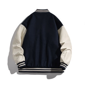 Chaqueta de invierno de alta calidad para hombre hecha a medida con logotipo universitario Tela de lona de Estilo Vintage unisex - Product Image 6