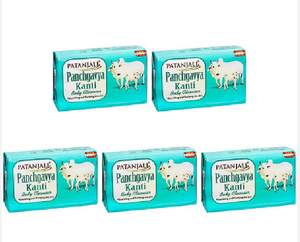 ผลิตภัณฑ์ทำความสะอาดร่างกายจากธรรมชาติ patanjali kanti panchagavya สบู่สมุนไพรธรรมชาติ75กรัมสำหรับผิวเปล่งปลั่งและบำรุงสุขภาพดี - Product Image 2