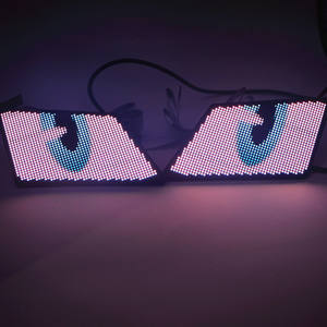 Pantalla LED de 12V con <span class=keywords><strong>Control</strong></span> por Aplicación, Panel Programable con Ojos Parpadeantes, Faro de Coche, Ojos de Demonio, Ojos Malvados, Ojos de Ángel - Product Image 6