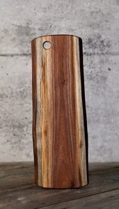 Tabla de cortar de madera de acacia con asa, tabla de cortar de queso duradera de alta calidad - Product Image 4