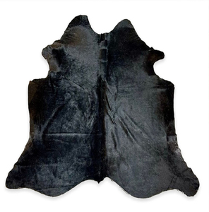 Tapis en cuir de vache brun et noir massif du Brésil - Qualité haut de gamme - Produit naturel - Origine des cuir de vache de la plus haute qualité - Product Image 2