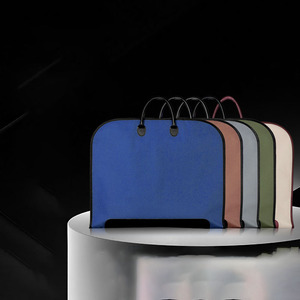 กระเป๋าใส่สูทสำหรับเดินทางผู้ชาย คุณภาพหรู กันน้ำ พร้อมหูหิ้วหนัง  ผ้าหนาแบบ Oxford - Product Image 6