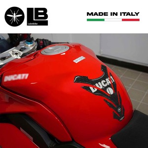 Adesivi 3D in Resina per Serbatoio DUCATI, Protezione Moto in Carbonio, Adesivi Eleganti per Motociclette - Product Image 4