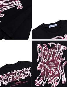 T-shirts unisexes personnalisés, poids lourd, 260 g/m², 100 % coton, sérigraphie et impression numérique, t-shirts graphiques - Product Image 6