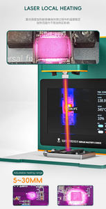 สถานีถอดบัดกรีแบบเลเซอร์ TBK 2206 รุ่นใหม่ คุณภาพสูง ควบคุมอุณหภูมิคงที่ ระบบรีเวิร์ค BGA สำหรับเชื่อมชิปและชิ้นส่วนอิเล็กทรอนิกส์ - Product Image 4