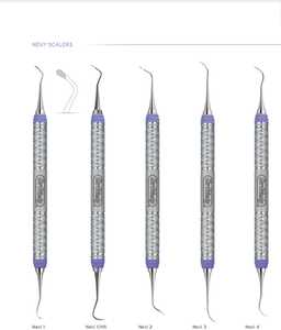 Nevi Scalers Gracey Hu_Friedy Instrumentos de cureta dental manual Instrumentos quirúrgicos dentales - Product Image 1