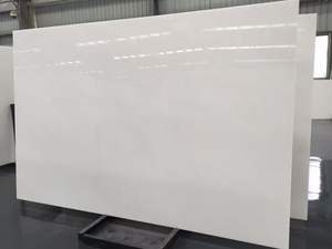 แผ่นหินอ่อนสีขาวดีไซน์ทันสมัยพื้นขัดกันน้ำสำหรับใช้กลางแจ้งสำหรับสวนวิลล่าโรงแรมพร้อมการรับประกัน1ปี - Product Image 5