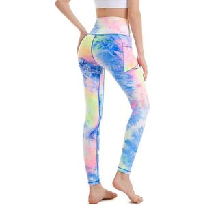 Customized New Arrival Custom High-Waist Sport Leggings for Women <b>Sexy</b> <b>Tight</b> Gym Wear with Sublimation Print Logo on Waist 2025 - Product Image 3