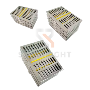 Juego de 1 Autoclave Dental Alemán, Caja de Esterilización Vacía, Fuente de Alimentación Eléctrica para 10 Instrumentos de Surgiright - Product Image 2
