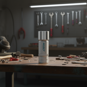 Hazet 12-Point Long Square <b>Socket</b> 1/2'' with Traction Profile and Knurling - Product Image 3