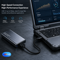 Cable USB 3.0 Tipo-C LUNG KAY de 60W y 5Gbps, Cable de Sincronización de Datos Rápida, 3A QC3.0, Cable de Carga USB-A a USB-C con Trenzado de Nailon para Laptop y PC