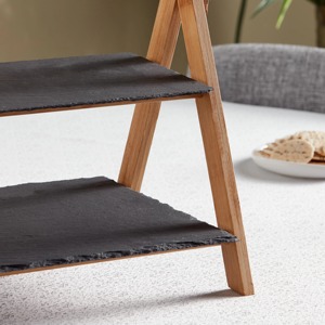 Wood and Resin Cake Stand Elegant Decorative <b>Dessert</b> Stand for Wedding Birthday Party and Modern Home Kitchen Use From India - Product Image 2