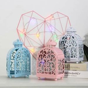 Handcrafted brass <b>decorative</b> metal <b>lantern</b> with antique polish suitable for cultural events weddings and spiritual occasions - Product Image 4