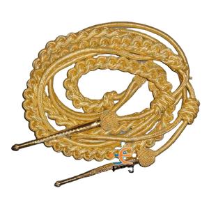 Cordes d'épaule Aiguillette en fil métallique personnalisé de haute qualité OEM pour robe de cérémonie de service accessoire haut de gamme personnalisé - Product Image 1