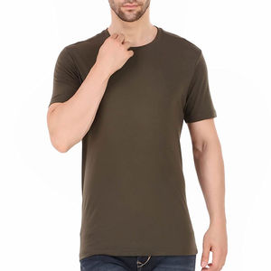 Camiseta ligera de alta calidad 240 GSM, la camiseta más vendida de algodón pesado en blanco, ropa de calle personalizada, camiseta para hombre, servicio OEM ODM personalizado - Product Image 4