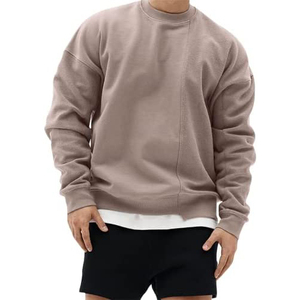 Sudadera de Invierno para Hombre, Talla Grande, Ligera, 100% Algodón, Felpa, Tinte Liso, Textura Acogedora, Ecológica, Transpirable, Informal - Product Image 1