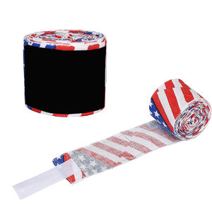 Logo personnalisé de bandages de boxe pour les mains Bandages intérieurs de gros pour l'entraînement et le combat - Product Image 1