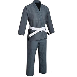 Tenues d'arts martiaux en toile de coton unisexe de haute qualité, nouvelle conception, ensembles de costumes de karaté, respirants, uniformes de taekwondo, OEM - Product Image 2