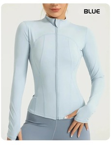 Ropa de yoga Mujer Top Ropa deportiva Mujer Gimnasio Entrenamiento Tops para mujer Gimnasio Top Camisas y blusas Ropa de manga larga - Product Image 6