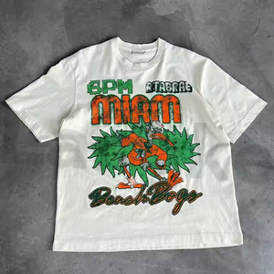 เสื้อยืดผ้าฝ้าย100% ขนาดใหญ่สำหรับผู้ชายเสื้อยืดบ็อกซี่2025สั่งแบบได้ - Product Image 2