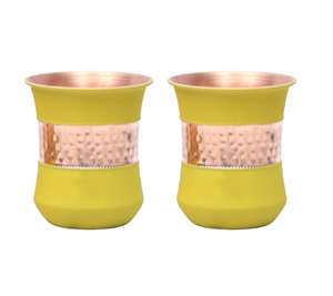 Top vente de haute qualité martelé Design pur cuivre bière verre gobelet noël article chaud - Product Image 2