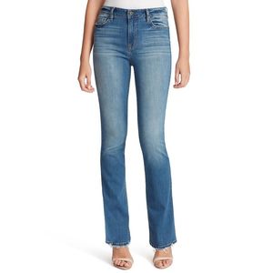 Jeans Bootcut Traspiranti Stile High Street da Donna Jessica Simpson Blu Taglia XL - Con Decorazione a Fiocco e Chiusura Elastica in Vita - Product Image 1